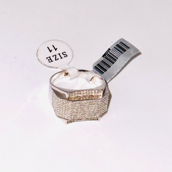 Real diamond ring for men, size 11, 1/2 ct diamond ring free appraisal Huge sale - Picture 7 of 7